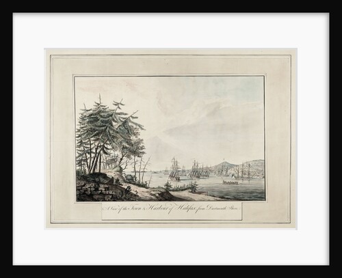 A chart of the harbour of Rhode Island and Narraganset Bay by J.F.W. Des Barres