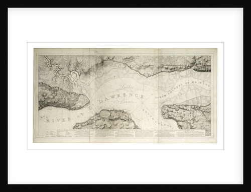 A plan of Quebec and environs with its defences by J. F. W. Des Barres