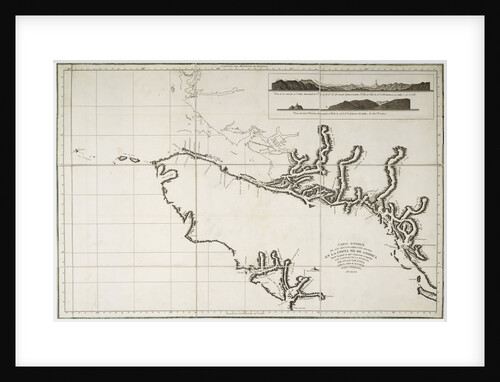 Nautical Chart of surveys made in 1792 of America to examine the entrance of Juan de Fuca by Deposito Hydrografico