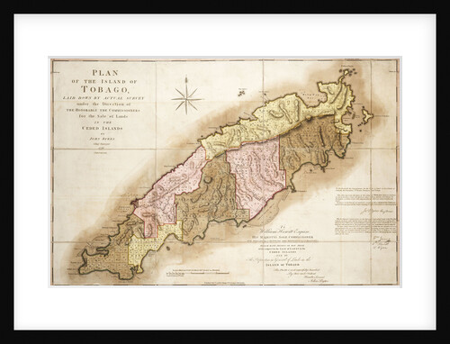 Plan of Tobago by John Byres