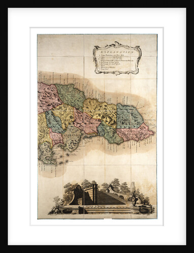 Map of Jamaica by Unknown