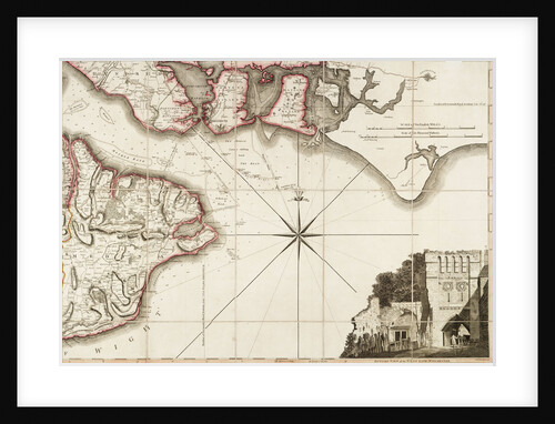 Hampshire or the county of Southampton including the Isle of Wight by Thomas Milne