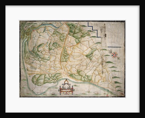 Chart of Romney Marsh by Elhanan Tucker