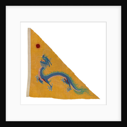 Imperial Chinese naval ensign (1866-1888) by unknown