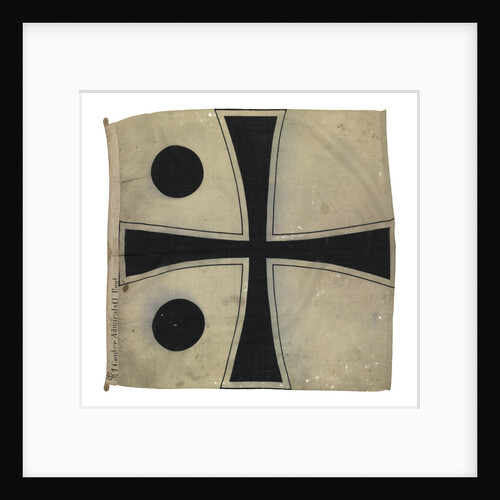 Command flag, Rear Admiral, Imperial Germany (1869-1918) by unknown