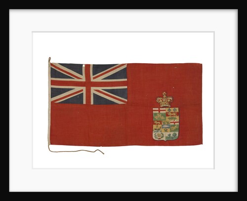 Canadian red ensign (1873-1896) by unknown
