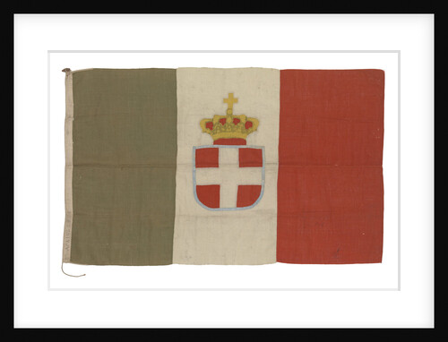 Italian naval ensign by unknown