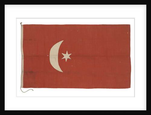 Ensign, Turkey and Ottoman Empire (after 1844) by unknown