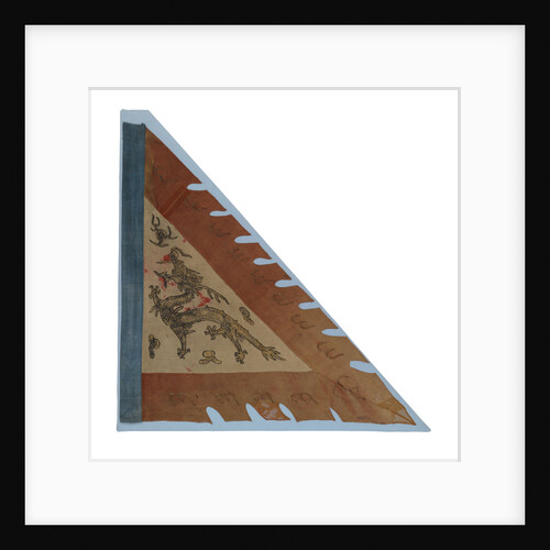 Chinese junk flag by unknown