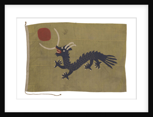 Naval ensign, Imperial China (1888-1911) by unknown