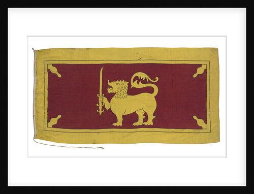 National Flag of Ceylon (1948-1951) by unknown