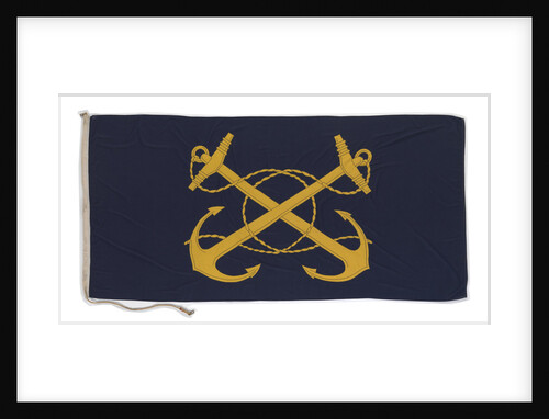 House flag, Royal Naval Supply and Transport Service by Porter Bros