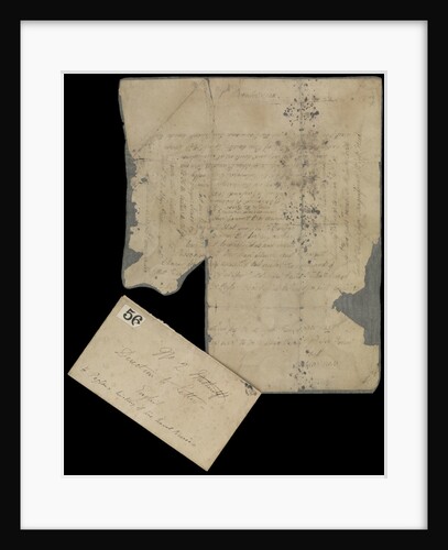 Peglar relics and letters by unknown