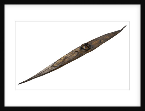 Model of a Caribou Eskimo (Arctic) kayak by unknown