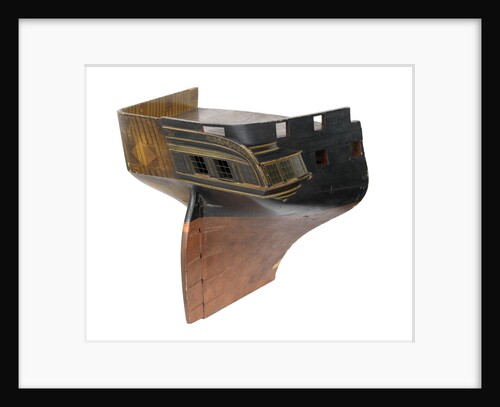 Sectional model of HMS 'Vernon' (1832) by unknown
