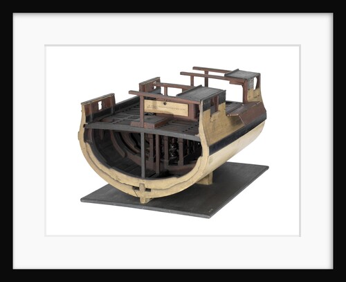 Sectional model by unknown
