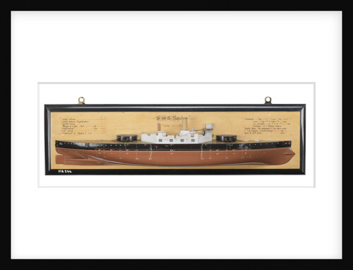 HMS 'Trafalgar' (1887) by unknown