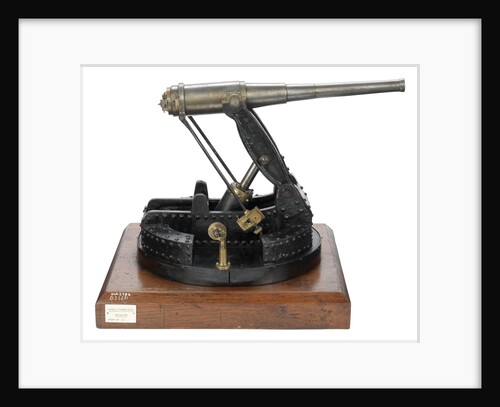 Coast defence gun by unknown