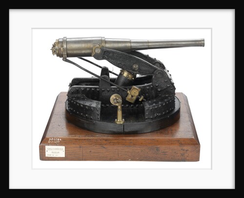 Coast defence gun by unknown