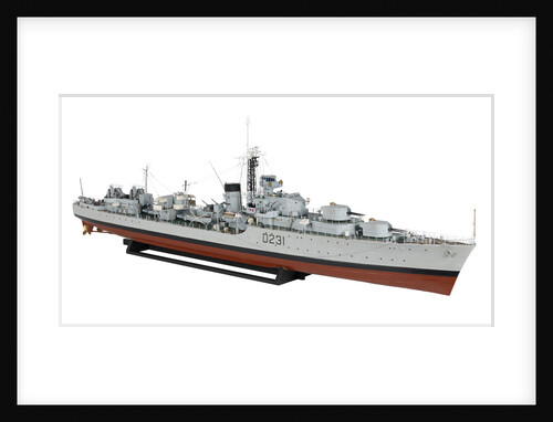 Destroyer HMS 'Vigo' by Norman Peters