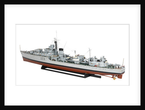 Destroyer HMS 'Vigo' by Norman Peters