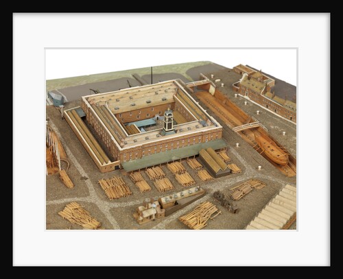 Royal Dockyard at Deptford by Thomas Roberts