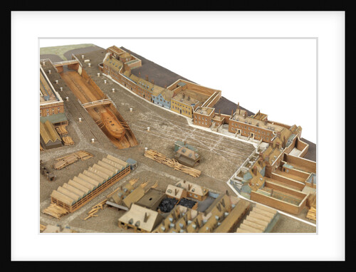 Royal Dockyard at Deptford by Thomas Roberts