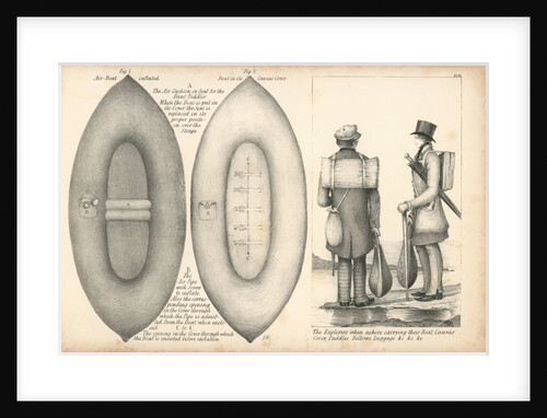 The boat-cloak or cloak boat...invented by Peter Halkett, R.N. by Peter Halkett