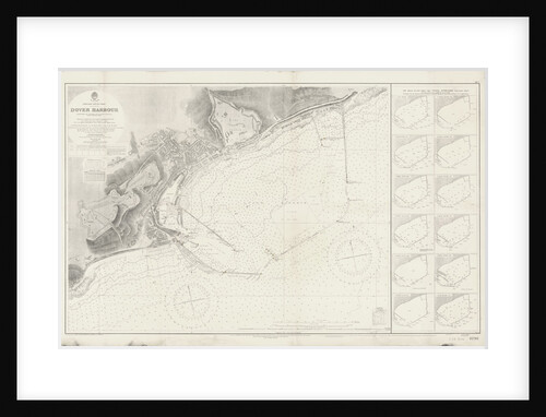 Admiralty Chart of Dover Harbour (1937) by unknown