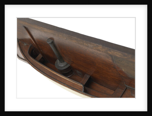 Model of a steam life cutter by Simpson Simpson Strickland & Co