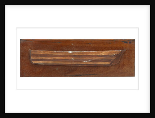 Model of a ballantrae boat by unknown