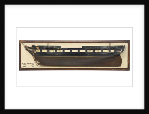HMS 'Spartan' (1841) by unknown