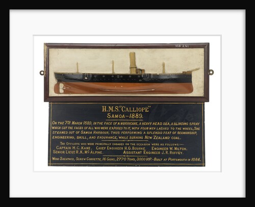 HMS 'Calliope' (1884) by unknown