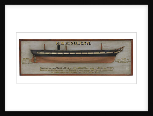 HMS 'Vulcan' (1849) by unknown