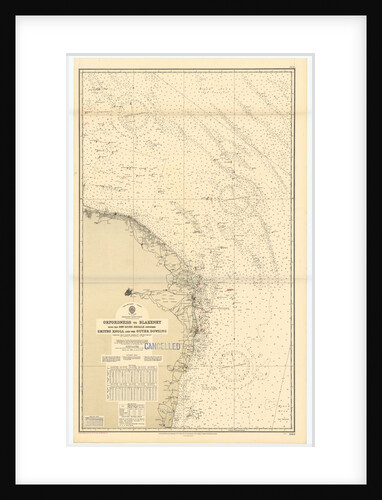 England East Coast by British Admiralty
