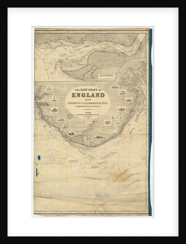 England East Coast from Dungeness to Flamborough Head by James Imray & Son
