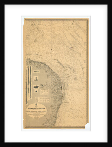 Orford Ness to Blakeney with the off lying shoals between Smiths Knoll and the other Dowsing by British Admiralty