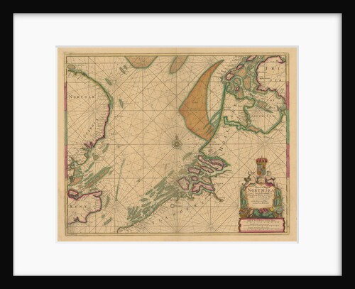 A chart of the North Sea from South Foreland to Burnham Flatts, and from Callis to Schelling Isle by Mount & Page