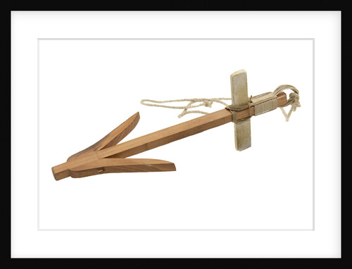Anchor model - wooden killick - Greek/Roman by unknown