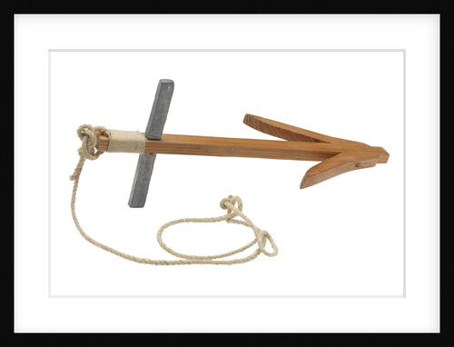 Anchor model - wooden killick - Greek/Roman by unknown