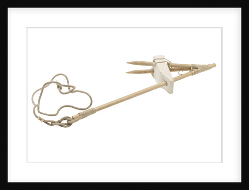 Anchor model - wooden killick by unknown