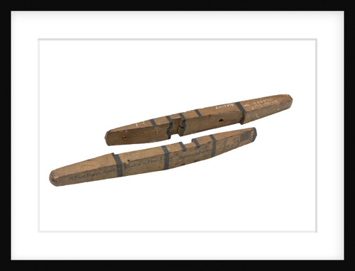 1st rate anchor with scarph in the centre - split in two by unknown