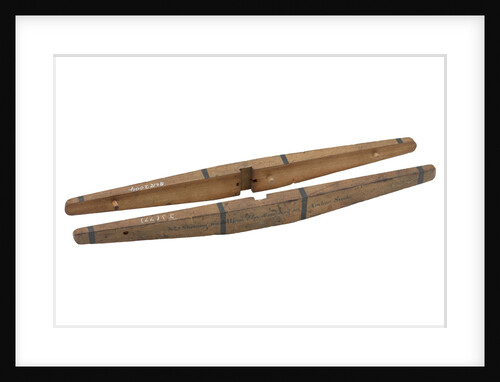 Anchor stock - split in two by unknown
