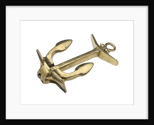 Anchor model by Henry Persehouse Parkes & Co Ltd