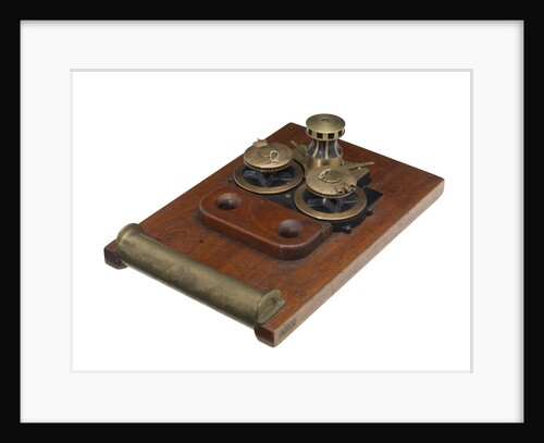 Anchor winch model; Capstan model by Harfield & Company Ltd