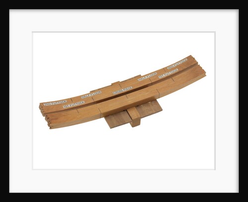 Component model; Frame model by James Lees