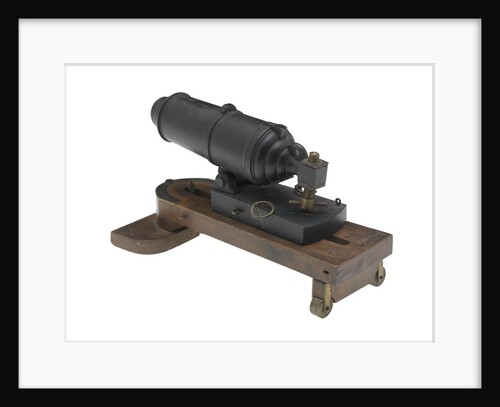 Carronade model by unknown