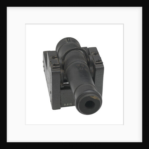 Ordnance model; Gun model by unknown