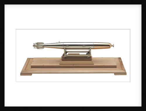 Ordnance model; Torpedo model by unknown