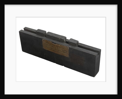 Component model; Armour plate model by unknown